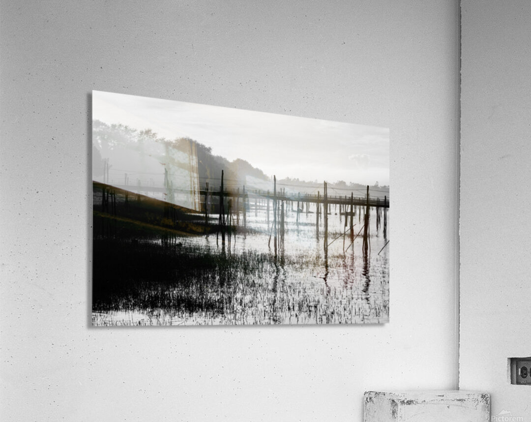 Estuaire de la Loire - Loire Estuary Acrylic Print