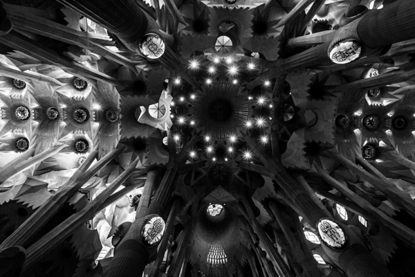 Voute celeste  Celestial Nave by Sara Teinturier   Photographie