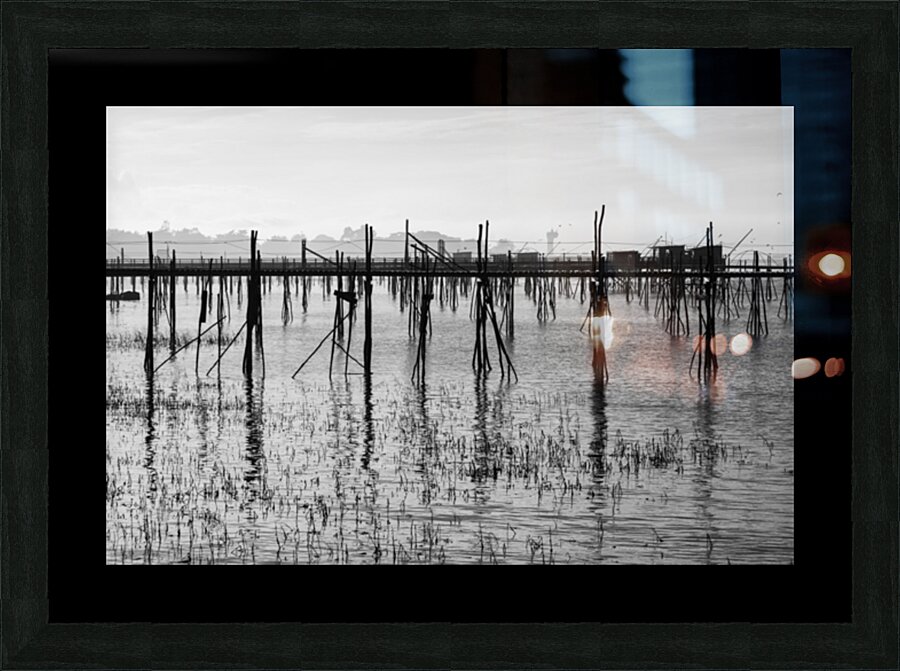 Estuaire de la Loire - Loire Estuary Picture Frame print