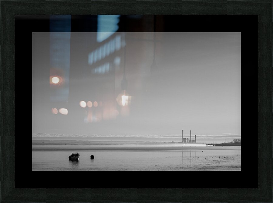 Estuaire de la Loire - Loire Estuary Picture Frame print