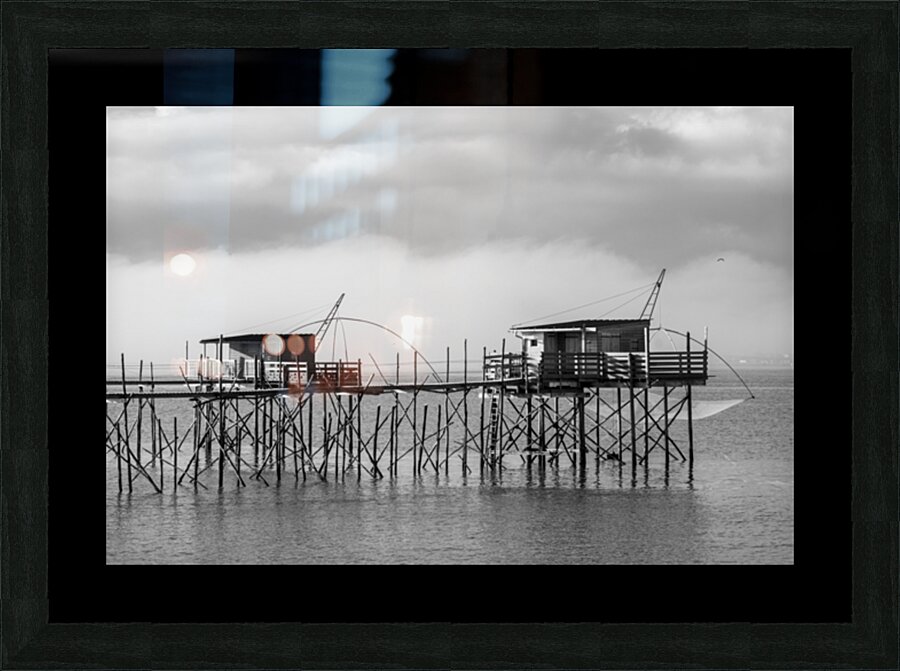 Estuaire de la Loire - Loire Estuary Picture Frame print