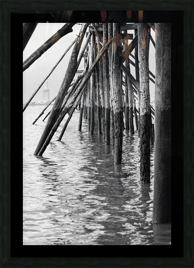 Estuaire de la Loire - Loire Estuary Picture Frame print